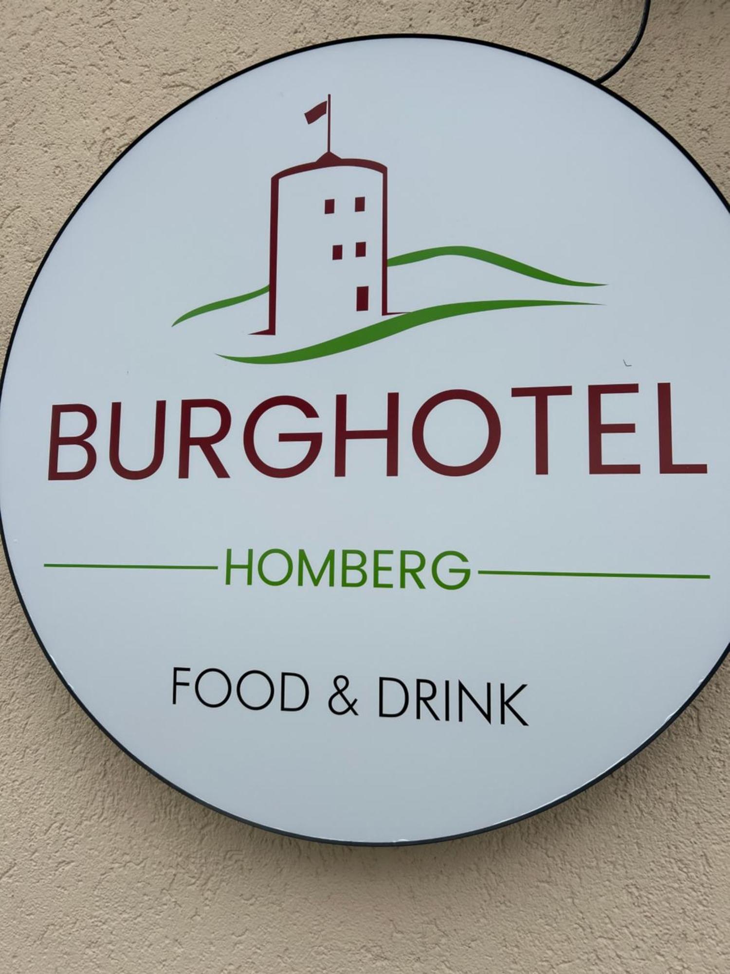 Burghotel Homberg ホムベルク エクステリア 写真